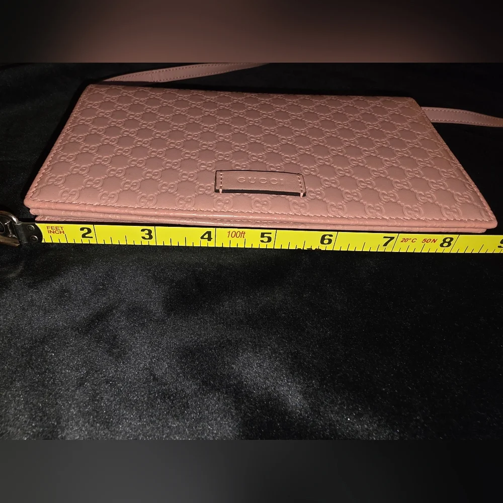 Pre-loved GUCCI Light Pink Crossbody - Picture 8 of 9